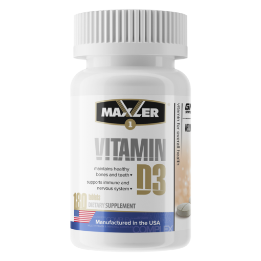 maxler Vitamin D3 180 tab