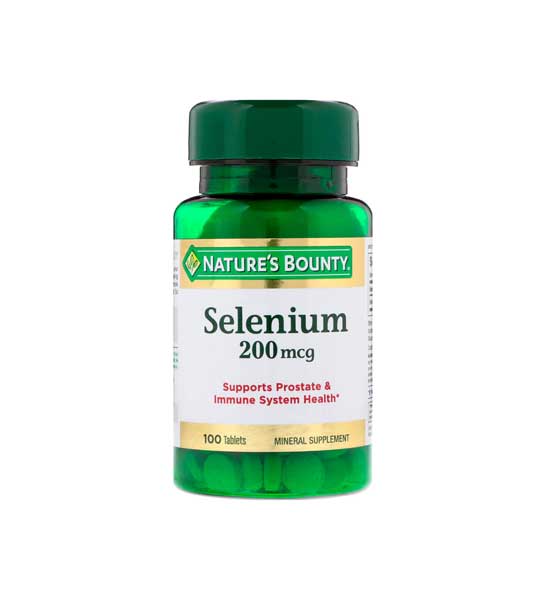 Nature's Bounty Selenium 200 мкг 100 таб