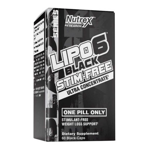Nutrex Lipo-6 Black Stim-Free 60 капс