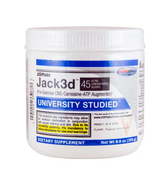 USPlabs Jack3d University Studied 250 г