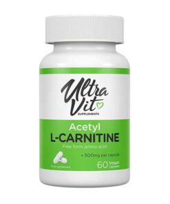 UltraVit Acetyl Carnitine 60 вег капсул