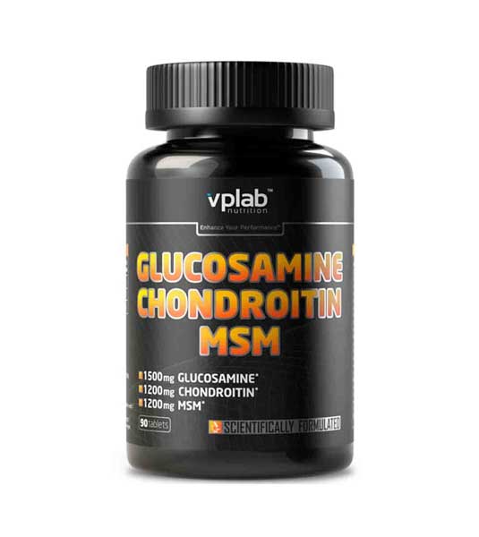 VPlab Glucosamine Chondroitin MSM 90 таб