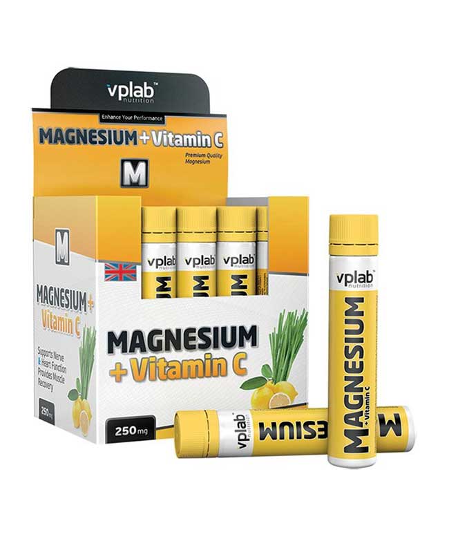 VPlab Magnesium+Vitamin C 20 ампул
