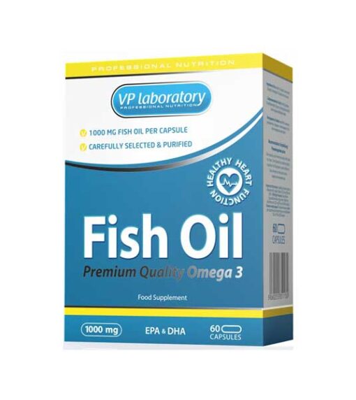VPlab Fish Oil Omega 3 - 60 капс