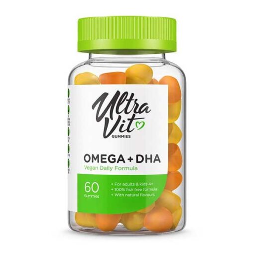 UltraVit Omega+DHA 60 жев таб