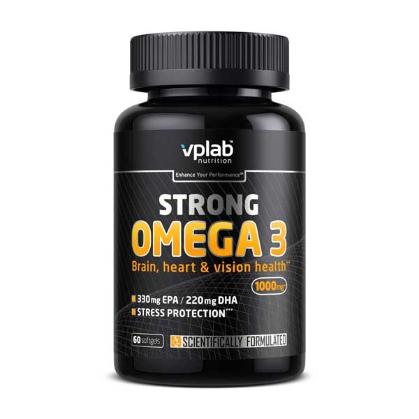 VPlab Strong Omega 3 60 капсул