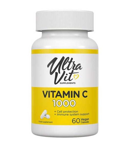 UltraVit Vitamin C 1000 мг 60 вег капсул