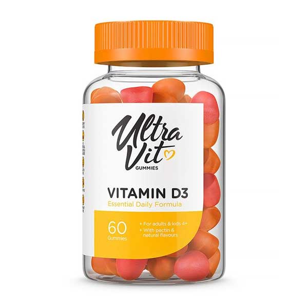 UltraVit Vitamin D3 60 жев таб