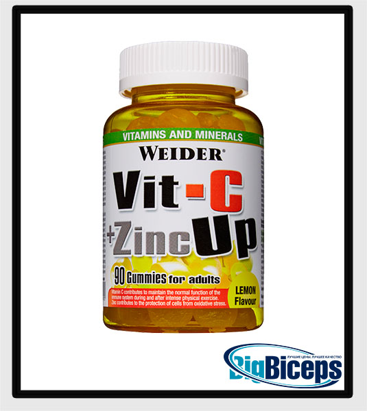 Weider Vitamin C + Zinc 90 caps